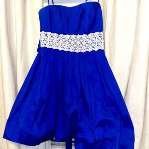 Short Blue Dress